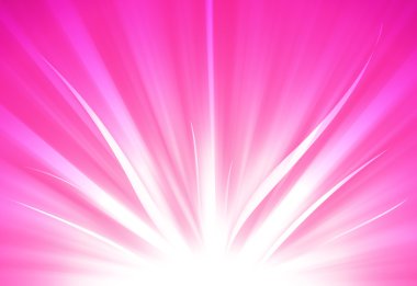 Tatlı pembe glitter ışıltı ışınları ışıklar defocused