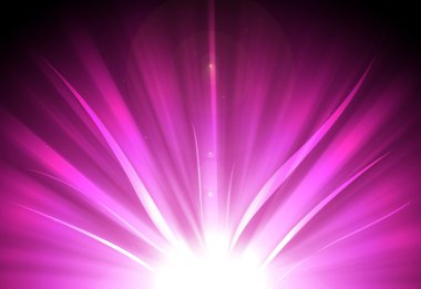 Mor glitter ışıltı ışınları ışıklar bokeh defocused