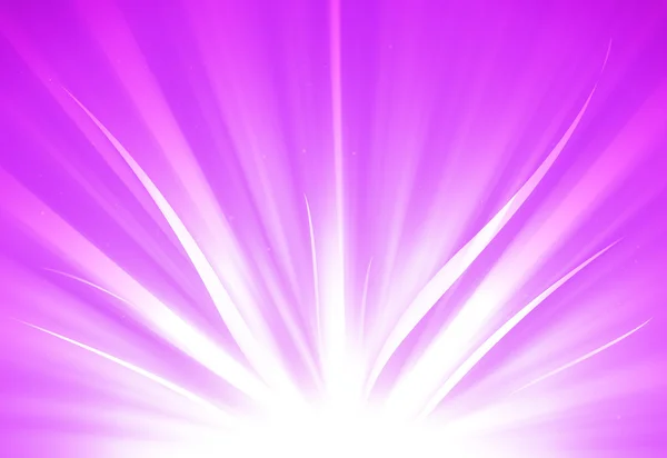 Brillo púrpura brillo desenfocado rayos luces bokeh — Foto de Stock