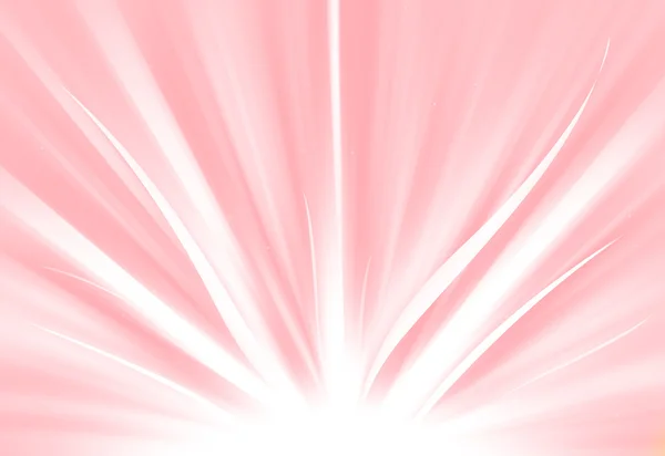 Luzes de raios desfocados de brilho rosa doce — Fotografia de Stock
