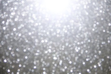 Gri glitter defocused ışıltı ışınları ışıklar bokeh 
