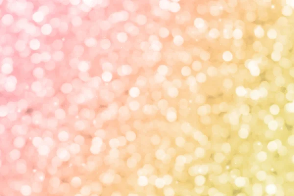Altın ve pembe glitter ışıltı ışınları ışıklar defocused
