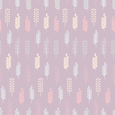 Otlar, çiçek desenli