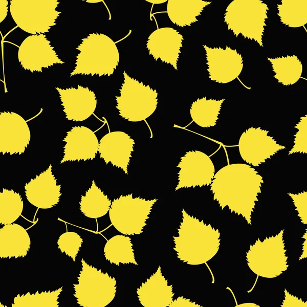 Желтые листья — стоковый вектор