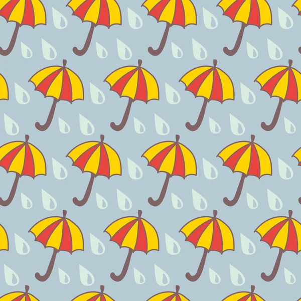Смешной зонтик — стоковый вектор