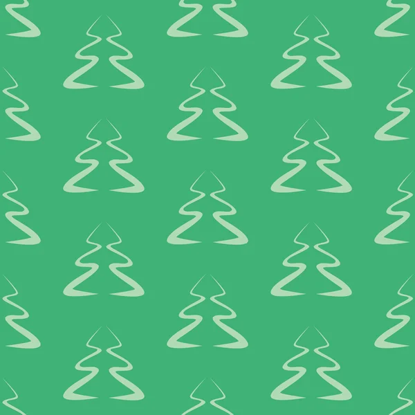 Silhouettes d'arbres de Noël — Image vectorielle