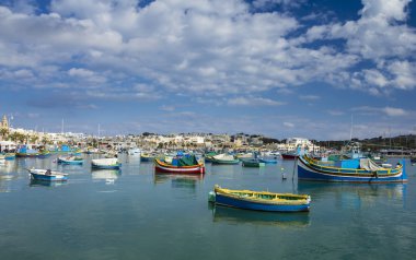 MARSAXLOKK balıkçı limanı
