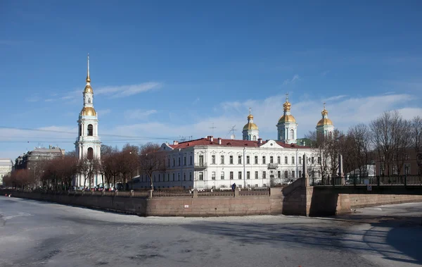 St. Nicholas katedra Saint-Petersburg, Federacja Rosyjska — Zdjęcie stockowe