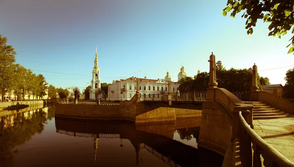 Centrum Petersburga, Rosja, Katedra prawosławnego św. — Zdjęcie stockowe