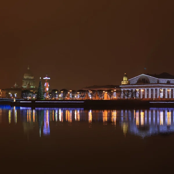 Noche San Petersburgo — Foto de Stock