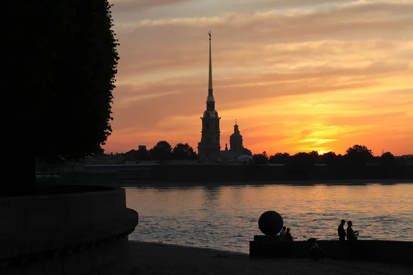 Nacht St. Petersburg — Stockfoto