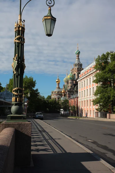 Ortodox templom, a Megváltó, a vér. Saint-Petersburg, Oroszország — Stock Fotó