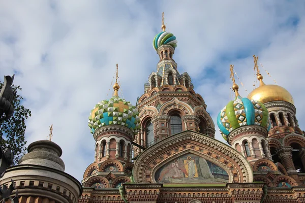 Igreja Ortodoxa do Salvador em sangue. São Petersburgo, Rússia — Fotografia de Stock