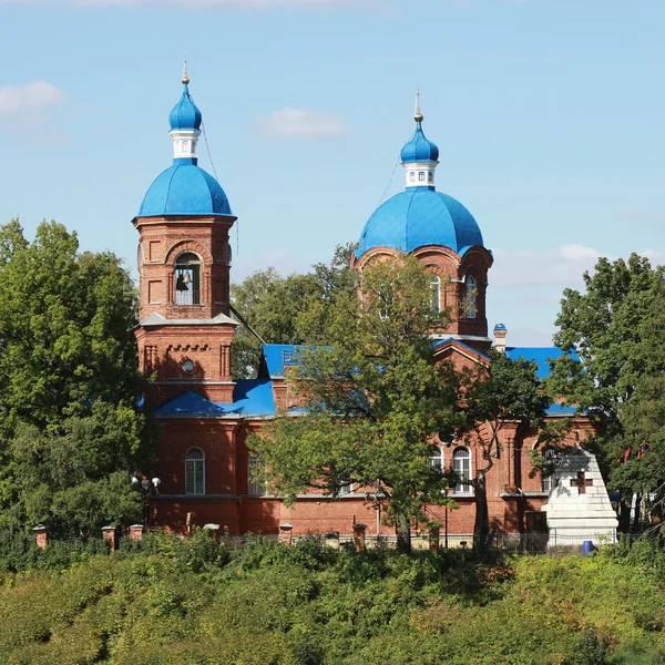 Православна Церква Різдва Богородиці. Rozhdestveno, Російська Федерація, — стокове фото