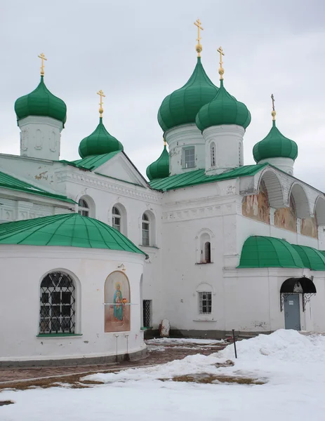 Alexander-Svirsky ortodoxa kloster — Stockfoto