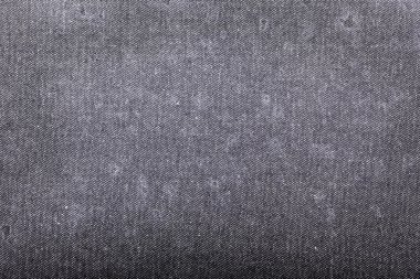 Siyah kot dokusuna yakın çekim