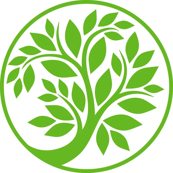 Arborele rotund — Vector de stoc