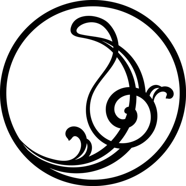 Violinkulcs ikon — Stock Vector