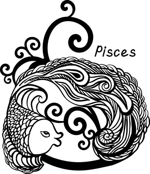 Pisces — Stock Vector