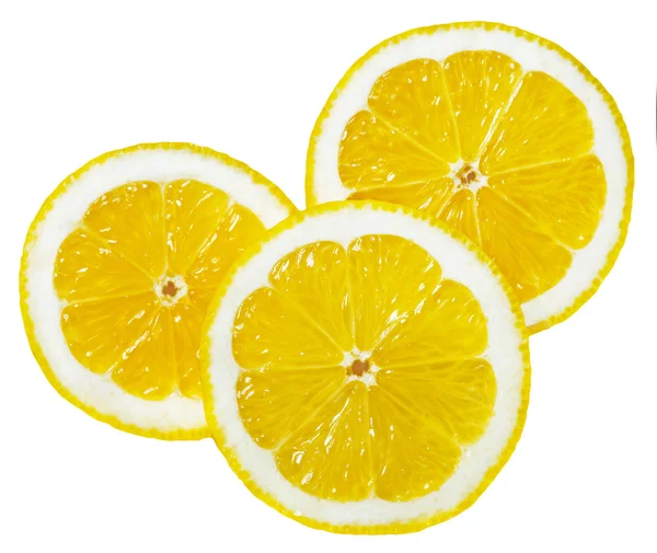 Cuñas de limón — Foto de Stock