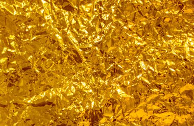 buruşuk folyo sarı