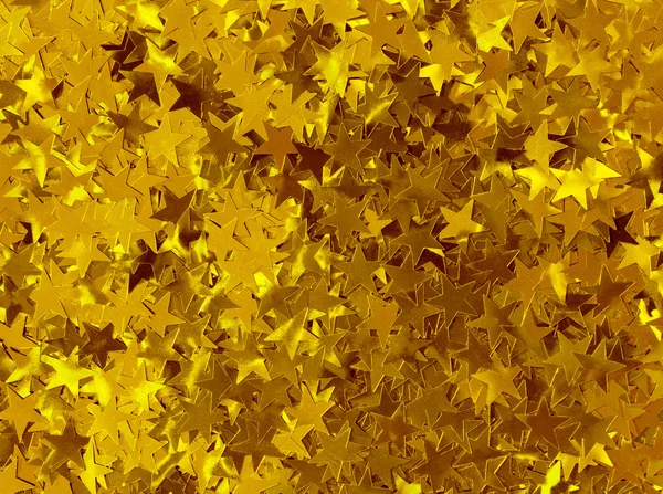 Gold stars background — Stock Photo, Image