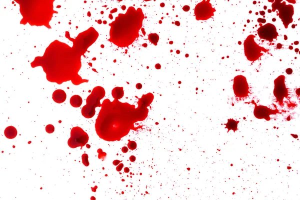 Rood bloed-Splatter — Stockfoto