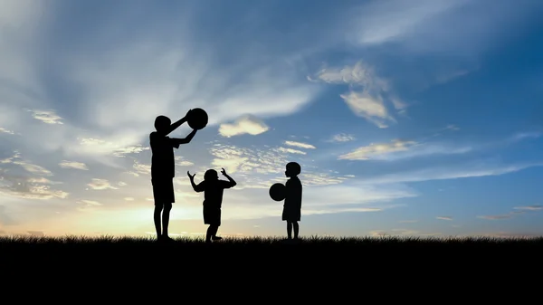 Pôr-do-sol — Fotografia de Stock