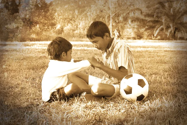 Dois irmãos. — Fotografia de Stock