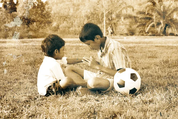 Dois irmãos. — Fotografia de Stock