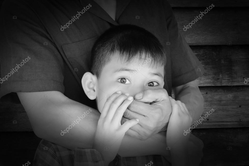 Herunterladen - Konzept von Verbrechen und Entführung. — Stockbild Entführung — Stockfoto