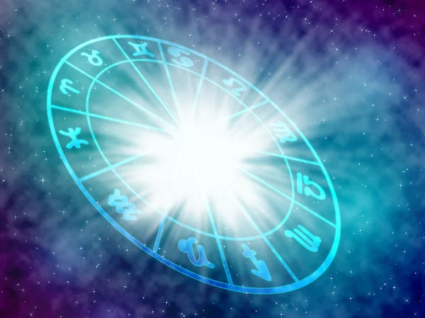 Le concept d'horoscope . — Photo