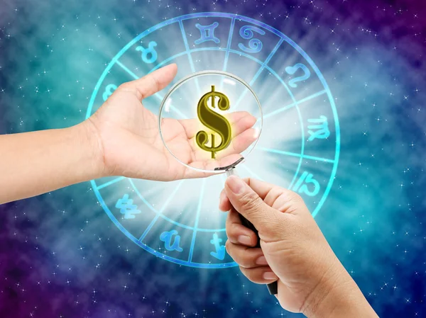 Het concept van de horoscoop. — Stockfoto