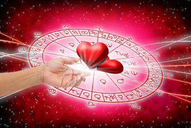 background of astrology concept clipart