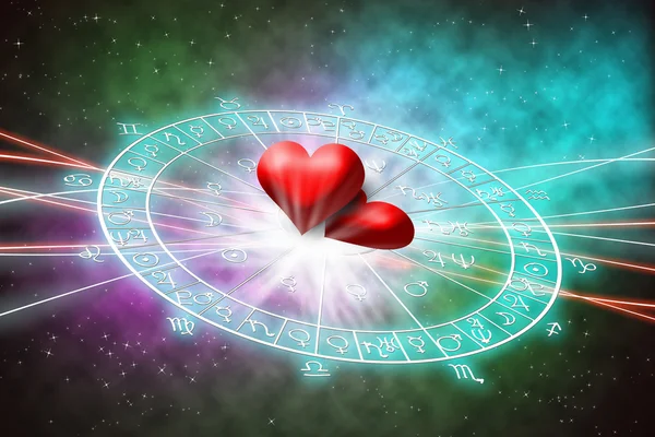 Astroloji kavramının arka plan — Stok fotoğraf