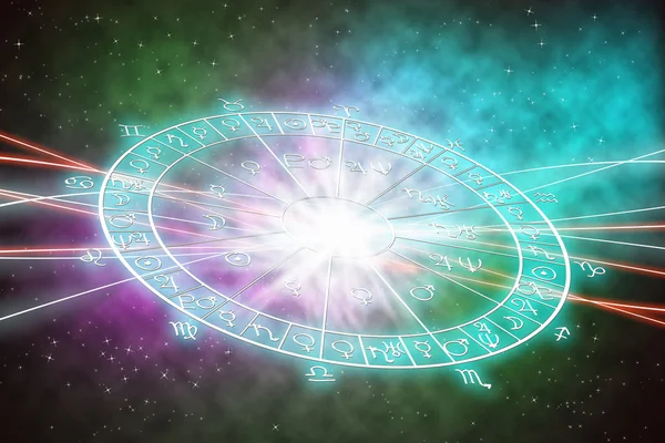 Trasfondo del concepto de astrología — Foto de Stock