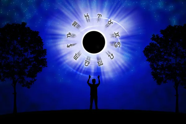 Background of astrology concept — Stock Photo, Image