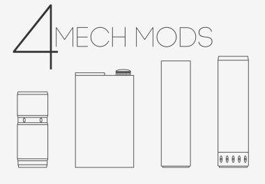 4 ince çizgiler mekanik mods ayarla