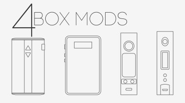4 ince çizgiler mods seti kutusu