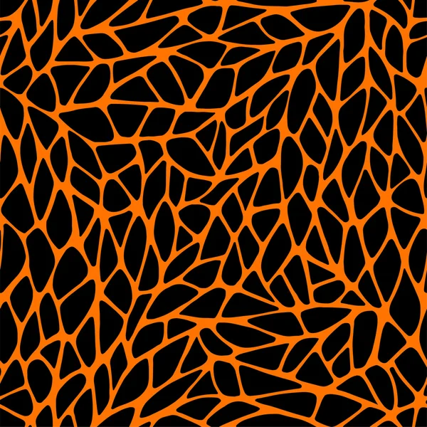 Vector dark abstract hand-drawn pattern — Stock Vector
