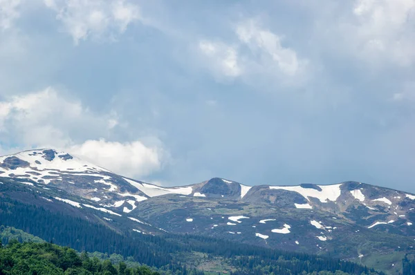 Pieken Karpaten Oekraïne Berglandschap Bureaublad Achtergrond — Stockfoto