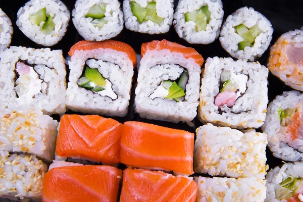 Gran conjunto de sushi — Foto de Stock