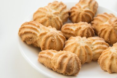 şekerli kurabiye Çift Kişilik bir tabak