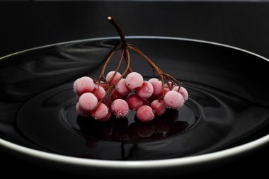 Kırmızı kartopu çilek dondurulmuş