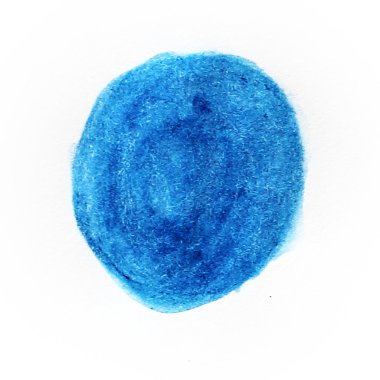 renkli suluboya daire