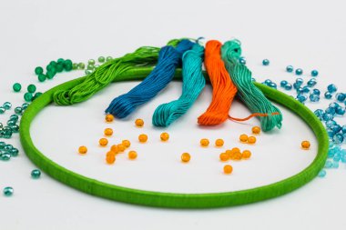 bir düş kapanı, boncuk, iplik yapmak için ayarla