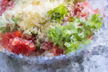 Üçgenlerin soyut arkaplanı