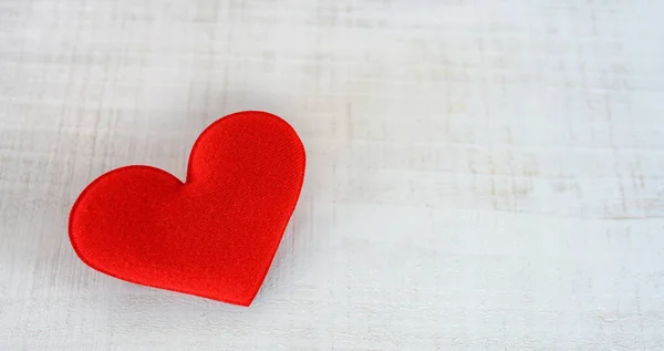 Sevgililer Günü Tatlı Gün Aşk Kalp Konsepti Beyaz Tahta Arkaplan — Stok fotoğraf