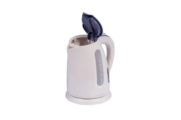 White electric kettle — Stock Photo, Image