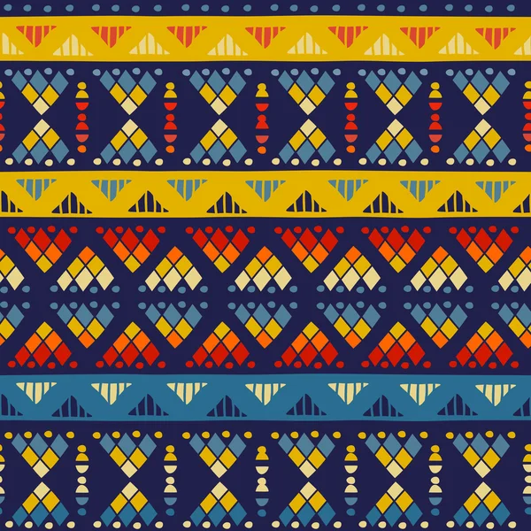 Tribal seamless pattern. — Stock Vector